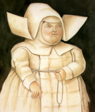 Madre Superiora Artwork by Fernando Botero
