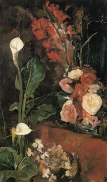 Flowers Artwork by George Heidrik Breitner