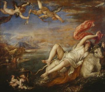 Rape Of Europa Artwork by Titian