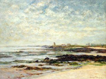 Low Tide, Baie de Quiberon Artwork by Maxime Maufra