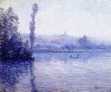 Mist on the Oise Artwork by Gustave Loiseau