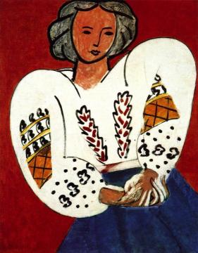 The Rumanian Blouse Artwork by Henri Matisse