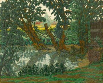 The Rib, Standon Artwork by Charles Ginner