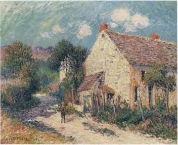 Near the Seine Artwork by Gustave Loiseau