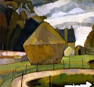 The Haystack, Asheham Artwork by Vanessa Bell