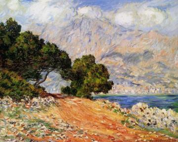 Meton Seen From Cap Martin Artwork by Claude Oscar Monet