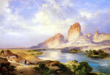 Green River, Wyoming Artwork by Thomas Moran