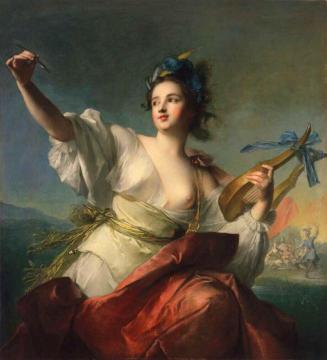 Terpsichore, Muse Of Dance Artwork by Jean-Marc Nattier