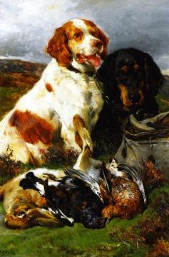 The Game Bag Artwork by John Sargent Noble