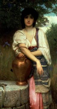 At the Well Artwork by Charles Edward Perugini