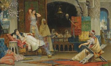 In The Harem Artwork by Juan Gimenez Martin