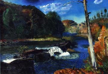 Mill Dam Artwork by George Wesley Bellows