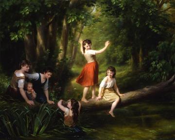 Innocence Artwork by Fritz Zuber-Buhler