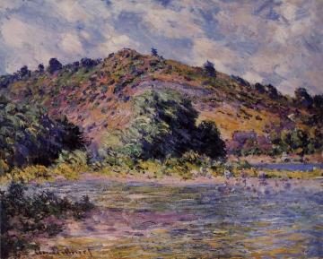 The Banks of the Seine at Port-Villez Artwork by Claude Oscar Monet