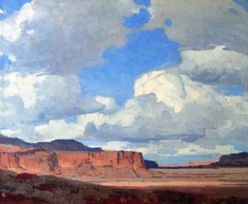 Desert Sky Artwork by Edgar Alwyn Payne