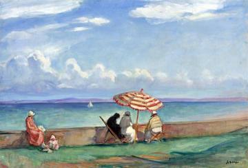 By the sea Artwork by Henri Lebasque