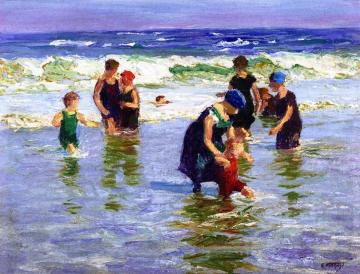 Bathers Artwork by Edward Potthast
