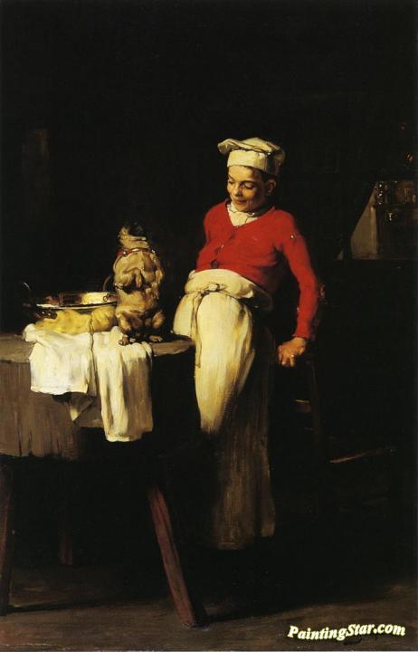 The Cook and the Pug Artwork by Joseph Bail
