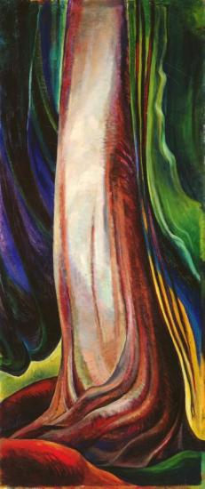 Tree Trunk, 1931 Artwork by Emily Carr
