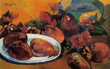 Still Life With Mangoes Artwork by Paul Gauguin