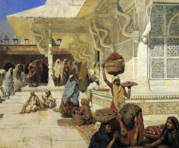 Festival At Fatehpur Sikri Artwork by Edwin Lord Weeks