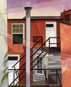 Modern Conveniences Artwork by Charles Demuth