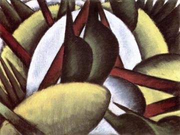 Plant Forms Artwork by Arthur Dove