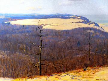 From Mt. Tom Artwork by Frank V. Dudley