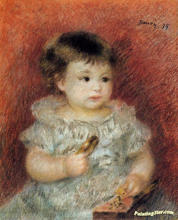 Portrait of Lucien Daudet Artwork by Pierre Auguste Renoir