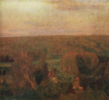 Evening Artwork by Nikolai Krymov