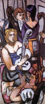 The Argonauts (Triptych - Right Panel) Artwork by Max Beckmann