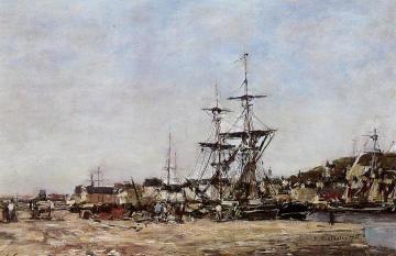 Deauville, the Docks Artwork by Eugène-Louis Boudin