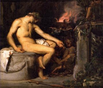 Orestes (sketch) Artwork by Alexandre Cabanel