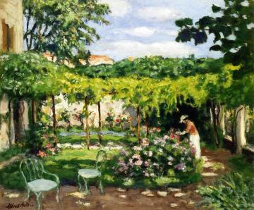 Avignon, Garden in Spring Artwork by Andre Derain