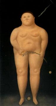Adam Artwork by Fernando Botero
