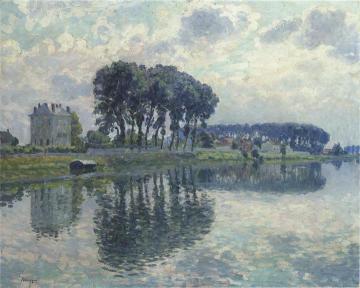 The Marne at Pomponne Artwork by Henri Lebasque