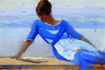 The Painter's Young Wife, Ile D'orléans Artwork by Clarence Gagnon