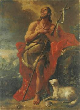 Saint-john The Baptist Artwork by Gaspare Diziani