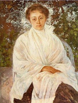 Portrait of Maria Andreeva Artwork by Isaak Brodsky