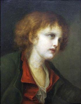 Portrait of a child Artwork by Jean-Baptiste Greuze