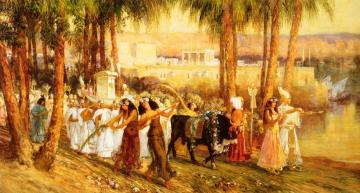 Procession in Honor of Isis Artwork by Frederick Arthur Bridgman