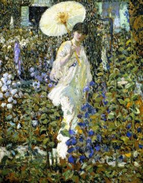 Sun and Wind Artwork by Frederick Carl Frieseke