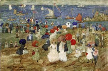 Nantasket Beach 2 Artwork by Maurice Prendergast