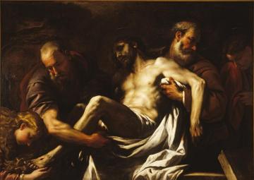 The Entombment Of Christ Artwork by Luca Giordano