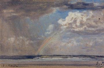 Norman Beach, Rainbow Artwork by Eugène-Louis Boudin