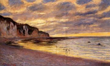 L'Ally Point, Low Tide Artwork by Claude Oscar Monet