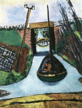 By the Dam, Holland Artwork by Max Beckmann
