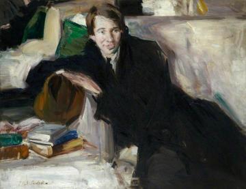 The Poet Artwork by Francis Campbell Boileau Cadell