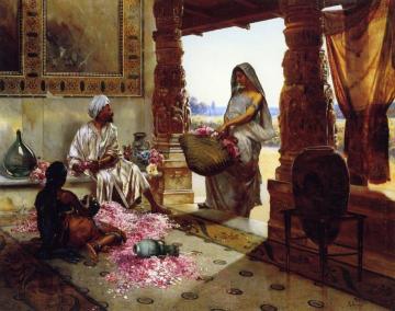 The Flower Maidens Artwork by Rudolf Ernst