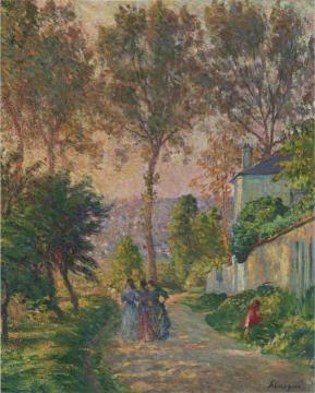 The Promenade Artwork by Henri Lebasque
